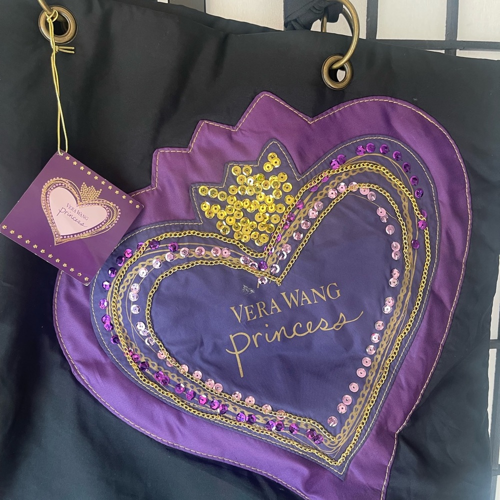 Vera wang princess cotton tote.